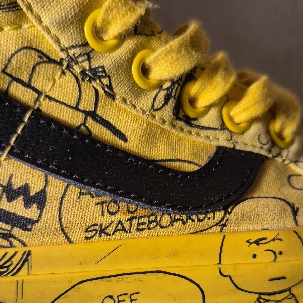 Vans PEANUT SKATE Hi Top Shoes - Picture 6 of 10